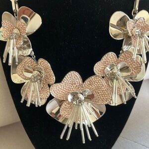 Henri Bendel Fantasy Petal Statement Necklace